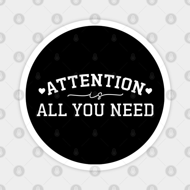 Attention Is All You Need Magnet by Atelier Djeka